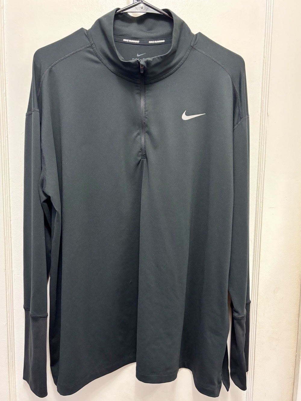 Nike Dri Fit Element Running 1/2 Zip Shirt Plus Size 1X